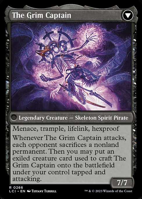 Throne of the Grim Captain // The Grim Captain - Verso