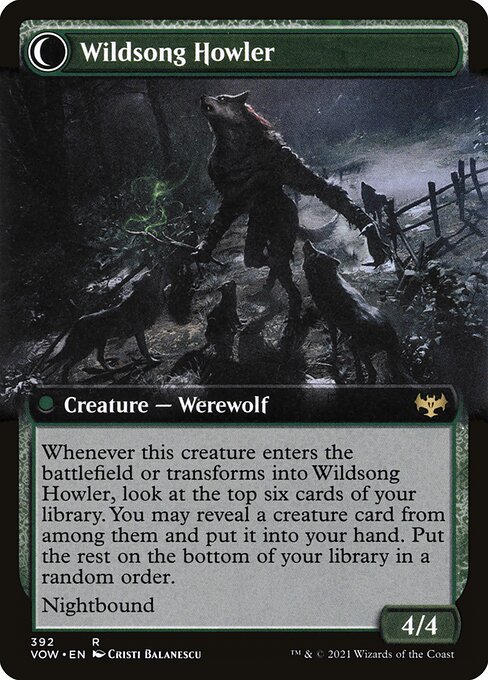 Howlpack Piper // Wildsong Howler - Verso