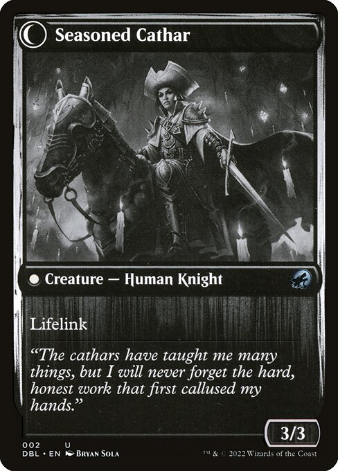 Ambitious Farmhand // Seasoned Cathar - Verso