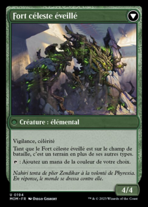 Invasion of Zendikar // Awakened Skyclave - Verso
