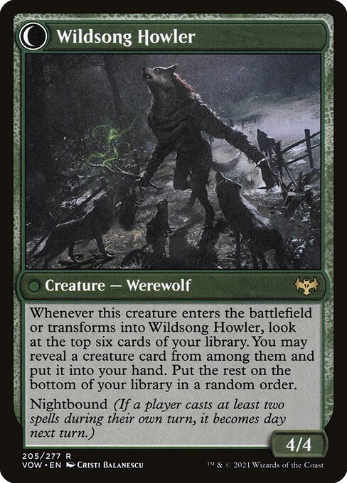 Howlpack Piper // Wildsong Howler - Verso