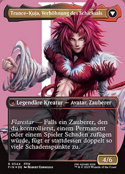 Kuja, Genome Sorcerer // Trance Kuja, Fate Defied - Verso