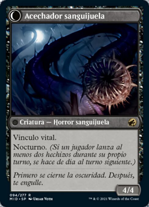 Curse of Leeches // Leeching Lurker - Verso