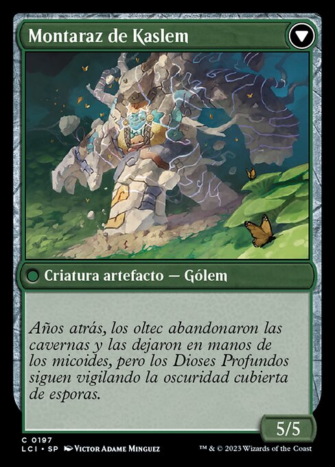 Kaslem's Stonetree // Kaslem's Strider - Verso