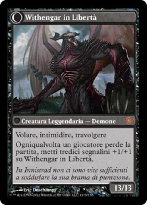 Elbrus, the Binding Blade // Withengar Unbound - Verso