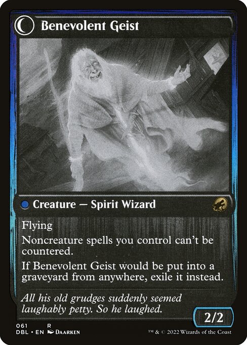 Malevolent Hermit // Benevolent Geist - Verso