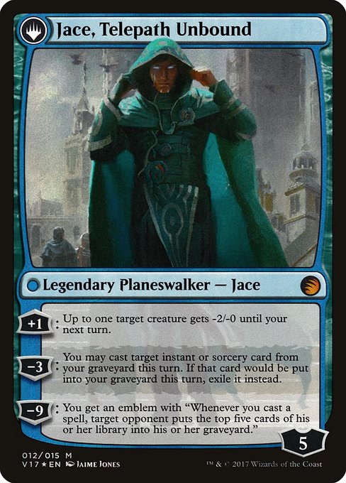 Jace, Vryn's Prodigy // Jace, Telepath Unbound - Verso