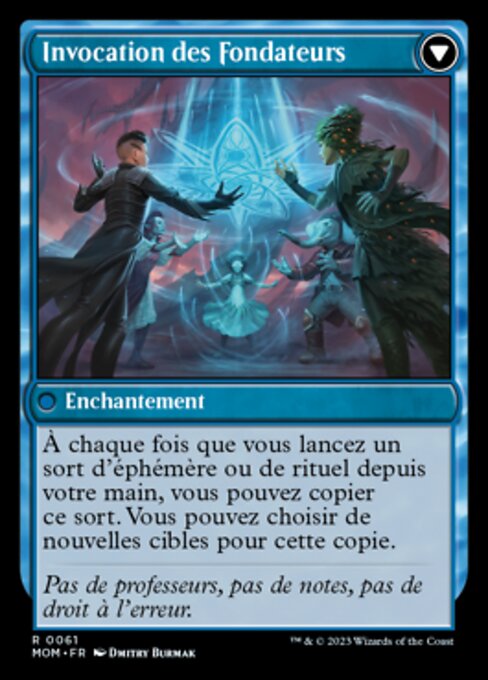 Invasion of Arcavios // Invocation of the Founders - Verso