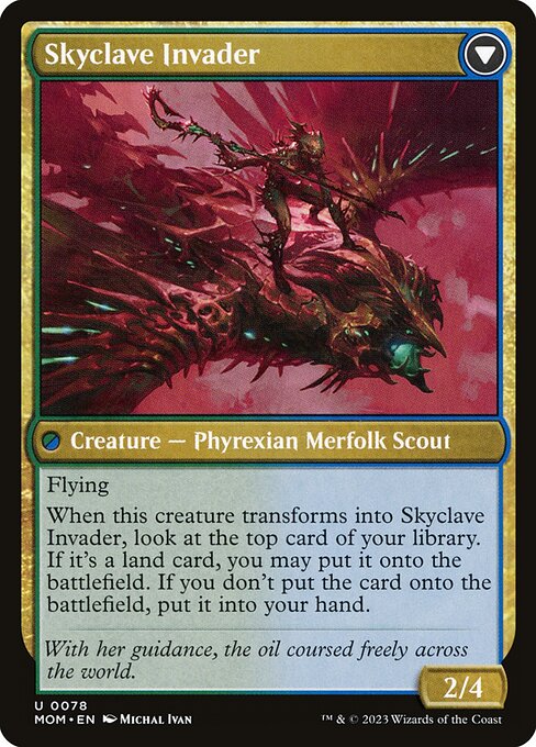 Skyclave Aerialist // Skyclave Invader - Verso