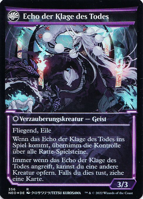 Tribute to Horobi // Echo of Death's Wail - Verso