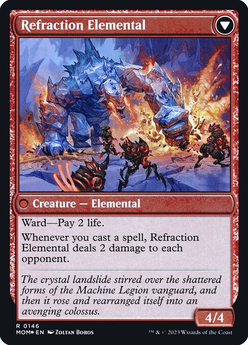 Invasion of Karsus // Refraction Elemental - Verso