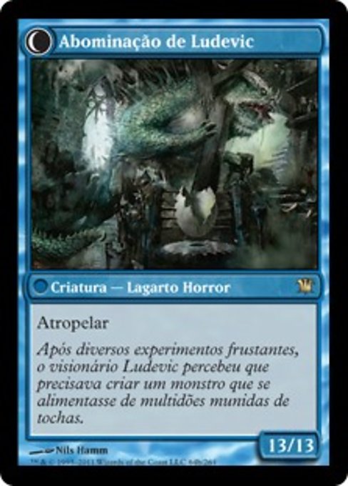 Ludevic's Test Subject // Ludevic's Abomination - Verso