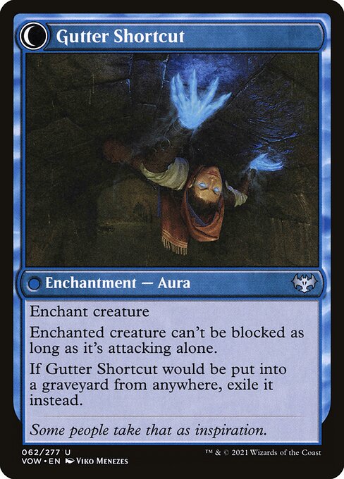 Gutter Skulker // Gutter Shortcut - Verso
