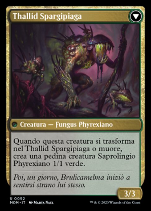 Blightreaper Thallid // Blightsower Thallid - Verso