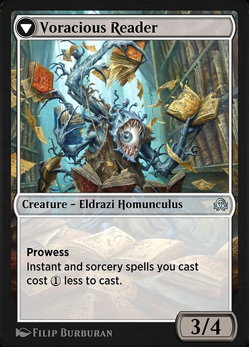 Curious Homunculus // Voracious Reader - Verso