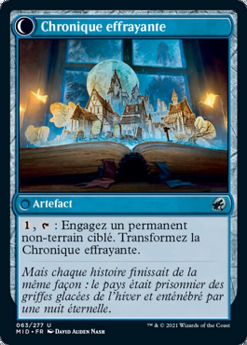 Mysterious Tome // Chilling Chronicle - Verso
