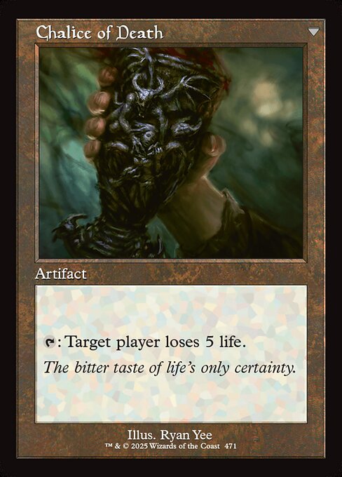 Chalice of Life // Chalice of Death - Verso