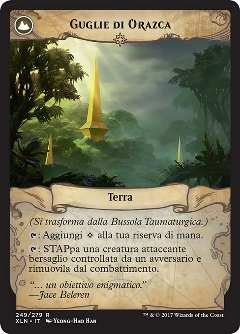 Thaumatic Compass // Spires of Orazca - Verso
