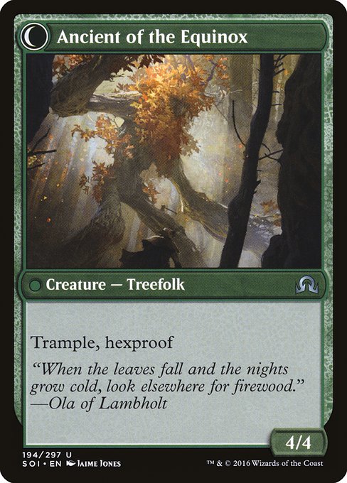 Autumnal Gloom // Ancient of the Equinox - Verso