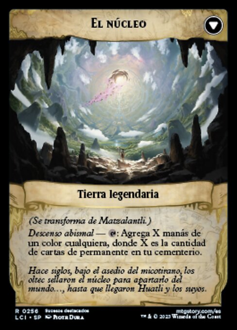 Matzalantli, the Great Door // The Core - Verso