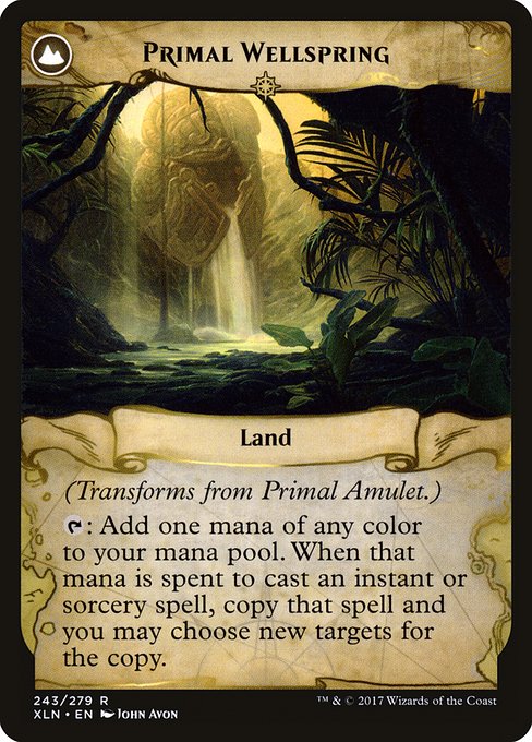 Primal Amulet // Primal Wellspring - Verso