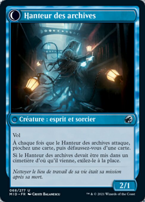 Overwhelmed Archivist // Archive Haunt - Verso
