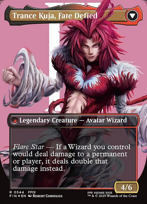Kuja, Genome Sorcerer // Trance Kuja, Fate Defied - Verso