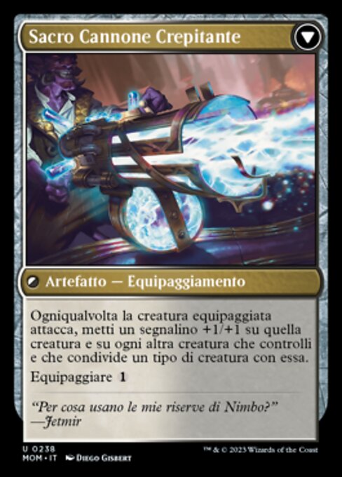 Invasion of New Capenna // Holy Frazzle-Cannon - Verso