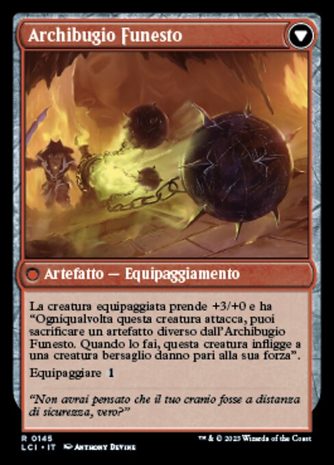 Dire Flail // Dire Blunderbuss - Verso