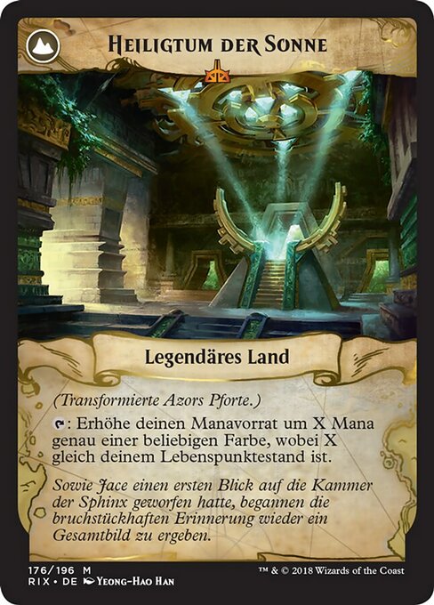 Azor's Gateway // Sanctum of the Sun - Verso