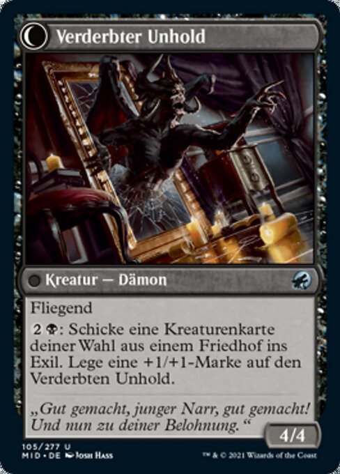 Heirloom Mirror // Inherited Fiend - Verso