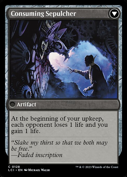 Tithing Blade // Consuming Sepulcher - Verso