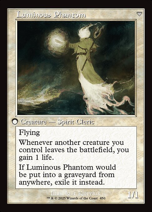 Lunarch Veteran // Luminous Phantom - Verso