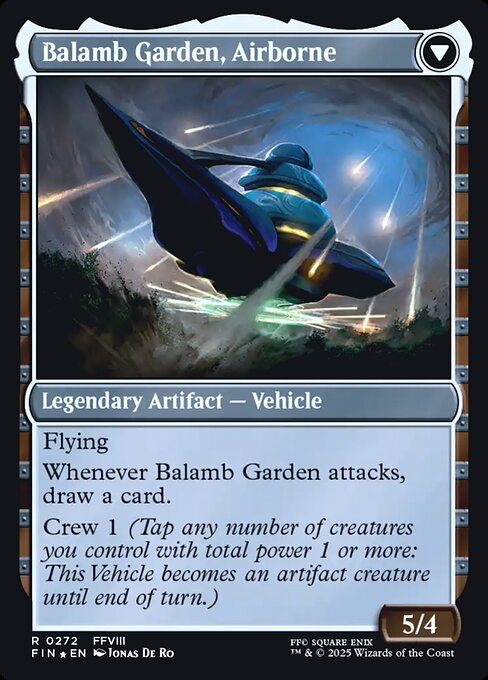 Balamb Garden, SeeD Academy // Balamb Garden, Airborne - Verso