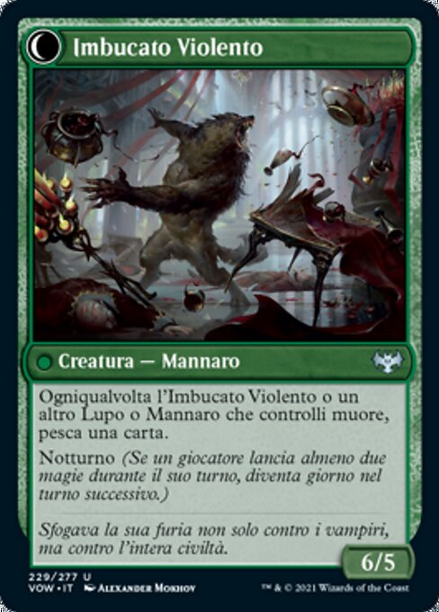 Wolfkin Outcast // Wedding Crasher - Verso