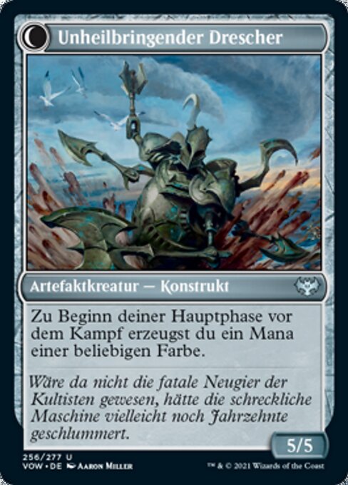 Foreboding Statue // Forsaken Thresher - Verso