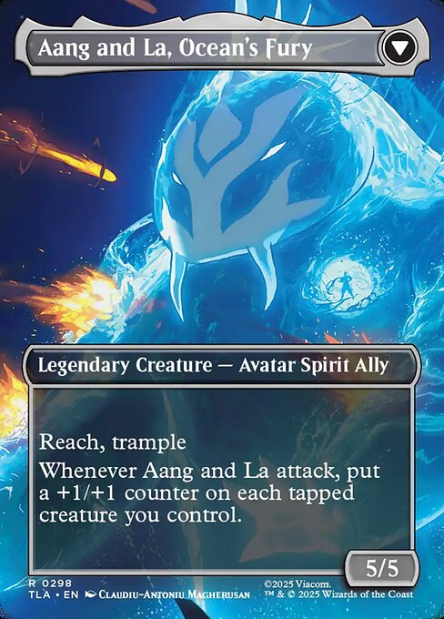 Aang, Swift Savior // Aang and La, Ocean's Fury - Verso