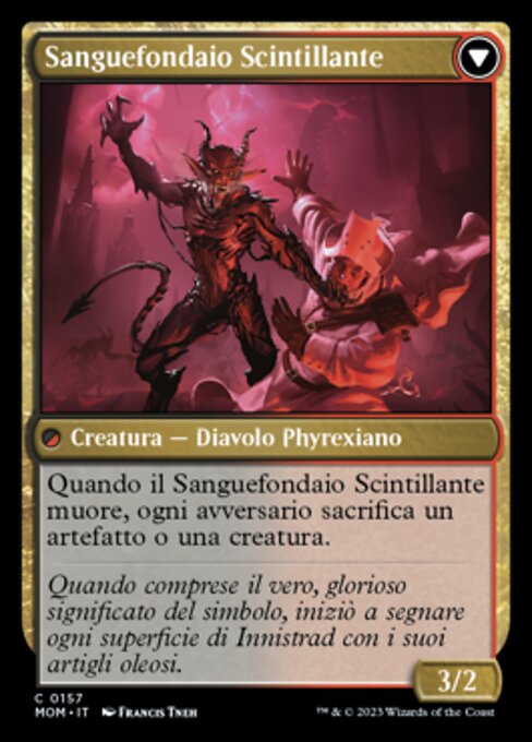 Pyretic Prankster // Glistening Goremonger - Verso