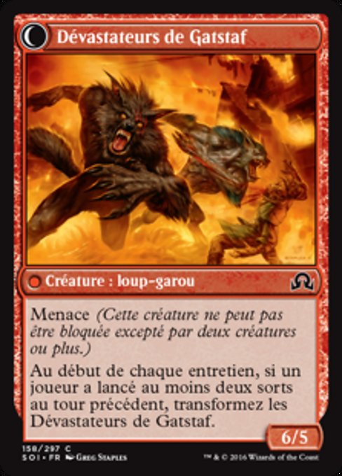 Gatstaf Arsonists // Gatstaf Ravagers - Verso