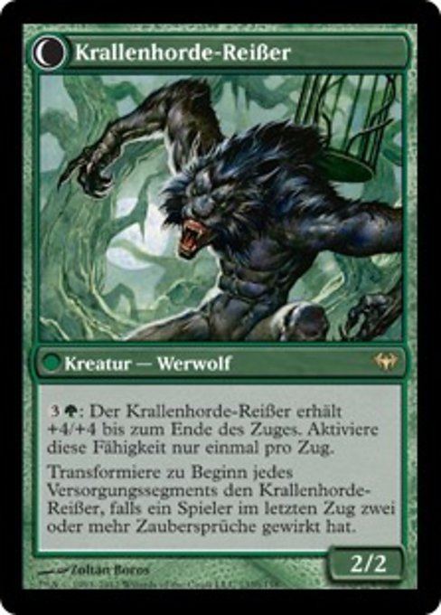 Wolfbitten Captive // Krallenhorde Killer - Verso