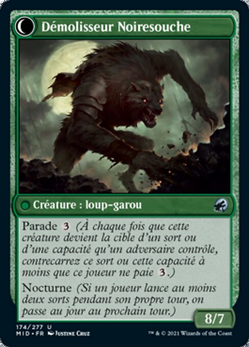 Burly Breaker // Dire-Strain Demolisher - Verso