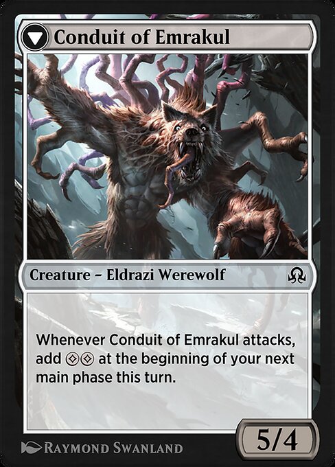 Conduit of Storms // Conduit of Emrakul - Verso