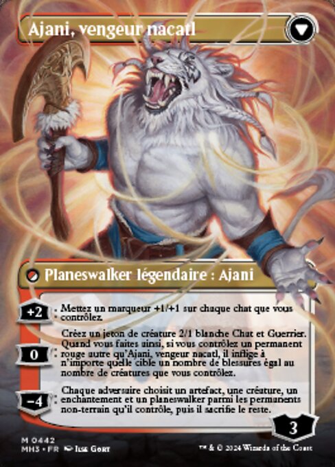 Ajani, Nacatl Pariah // Ajani, Nacatl Avenger - Verso
