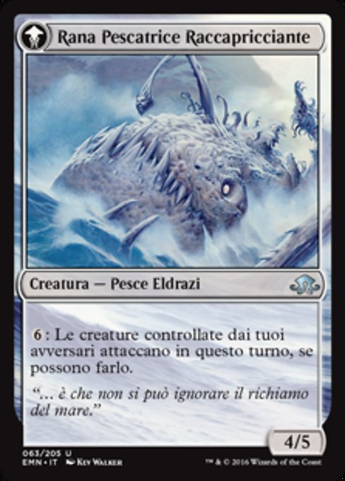 Grizzled Angler // Grisly Anglerfish - Verso