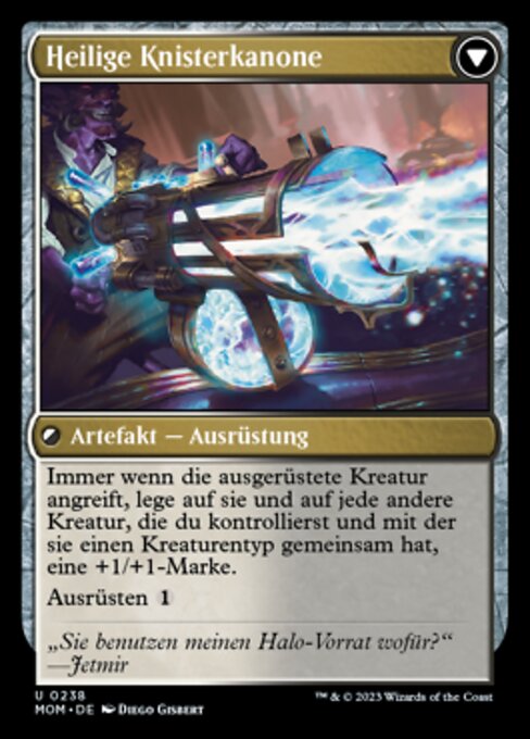Invasion of New Capenna // Holy Frazzle-Cannon - Verso