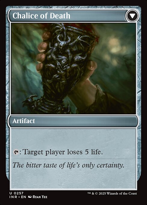 Chalice of Life // Chalice of Death - Verso