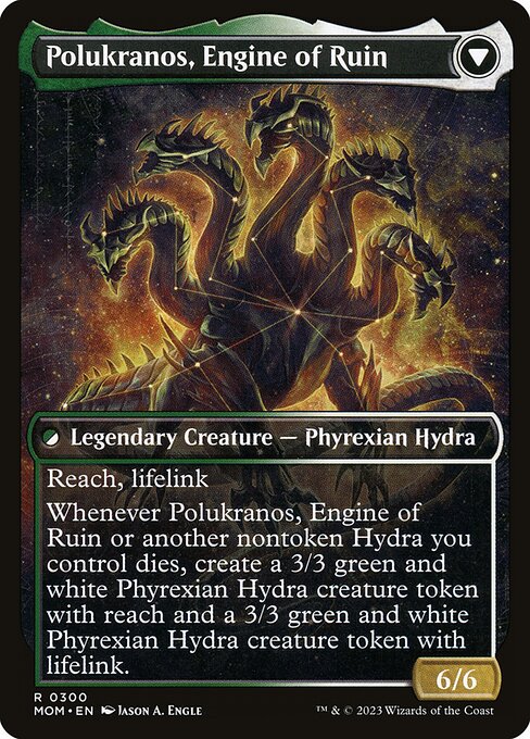 Polukranos Reborn // Polukranos, Engine of Ruin - Verso
