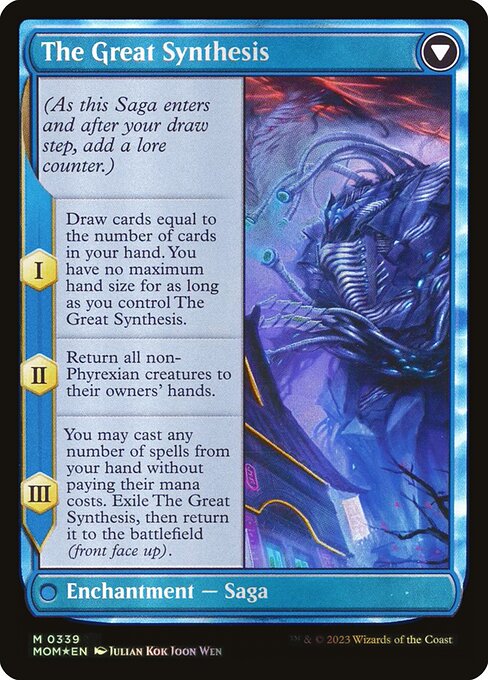 Jin-Gitaxias // The Great Synthesis - Verso