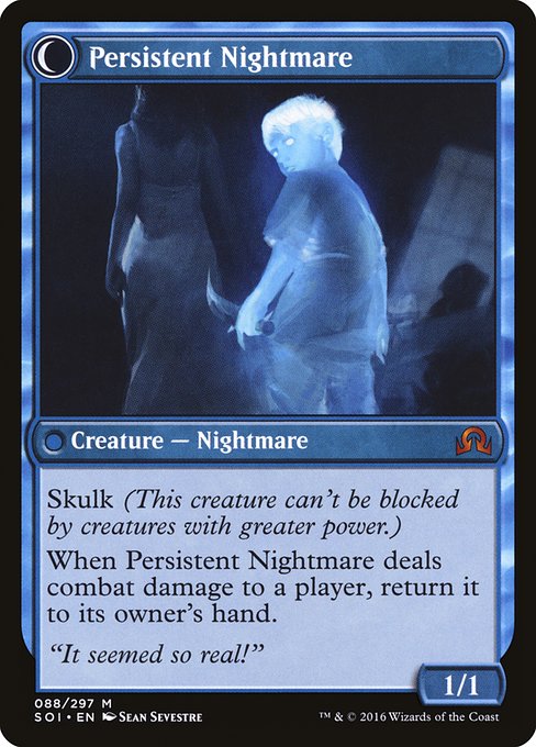 Startled Awake // Persistent Nightmare - Verso