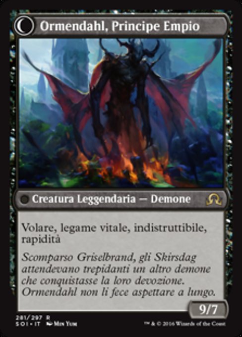 Westvale Abbey // Ormendahl, Profane Prince - Verso